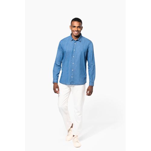 Chemise denim homme - 5