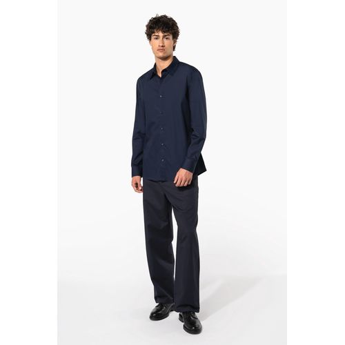 Chemise popeline manches longues homme - 6