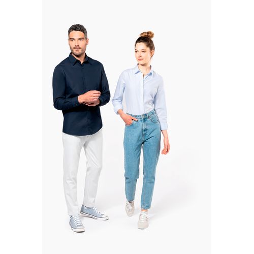 Chemise popeline manches longues homme - 7