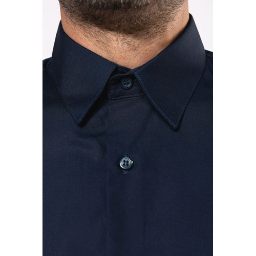 Chemise popeline manches longues homme - 8