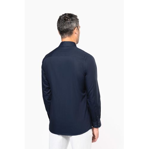 Chemise popeline manches longues homme - 2