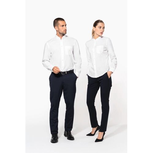 Chemise col mao manches longues femme thumbnail 15