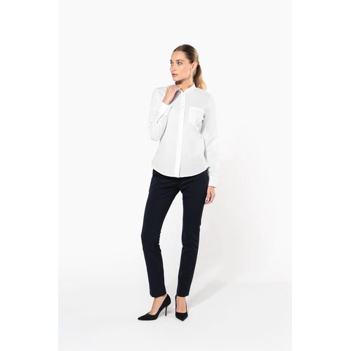 Chemise col mao manches longues femme thumbnail 13