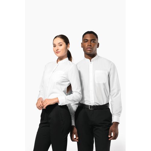 Chemise col mao manches longues femme thumbnail 6