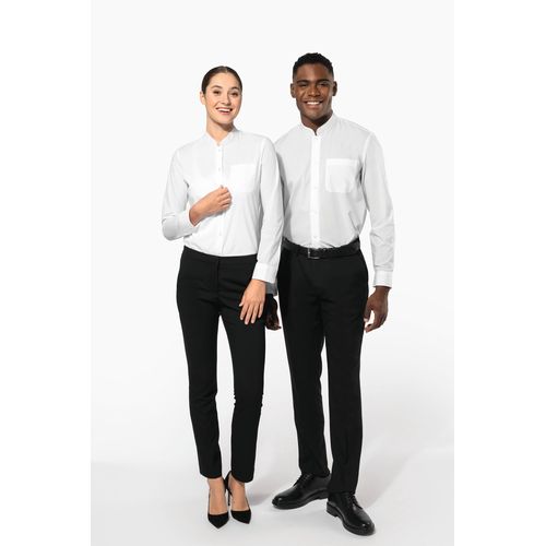 Chemise col mao manches longues femme thumbnail 11