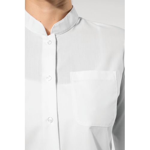 Chemise col mao manches longues femme thumbnail 4