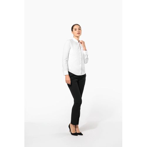 Chemise col mao manches longues femme thumbnail 12