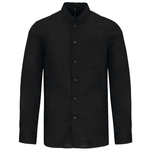 Chemise col mao manches longues thumbnail 16