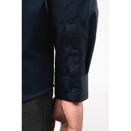 Chemise col mao manches longues - 8