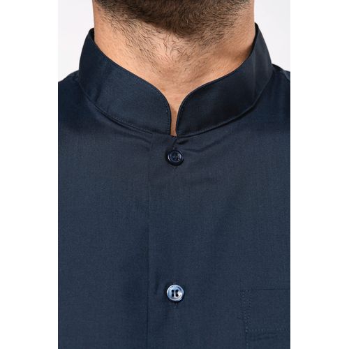 Chemise col mao manches longues - 6