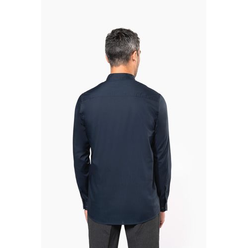 Chemise col mao manches longues - 2