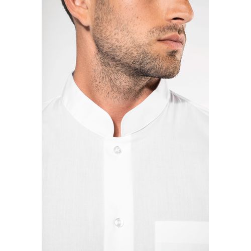 Chemise col mao manches longues - 6
