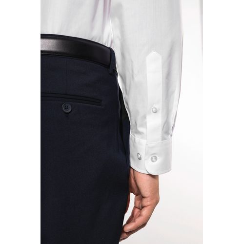 Chemise col mao manches longues - 9