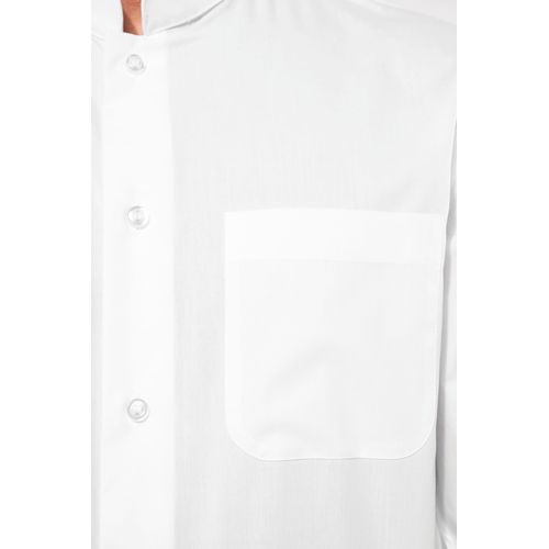 Chemise col mao manches longues - 8