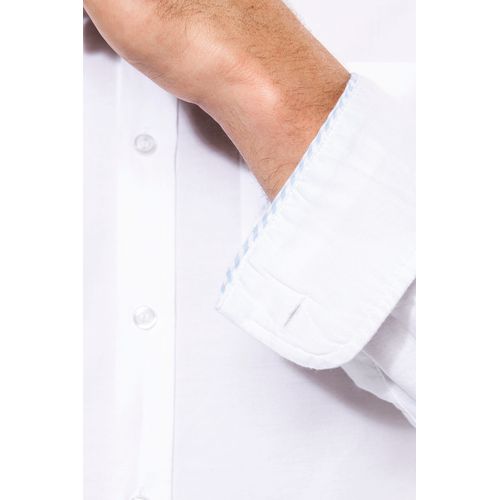 Chemise Oxford lavée manches longues - 9