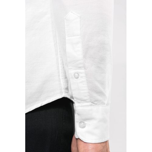 Chemise Oxford lavée manches longues - 8