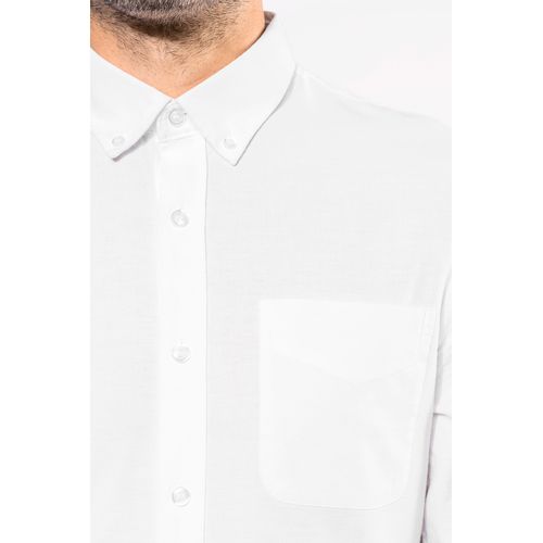 Chemise Oxford lavée manches longues - 7