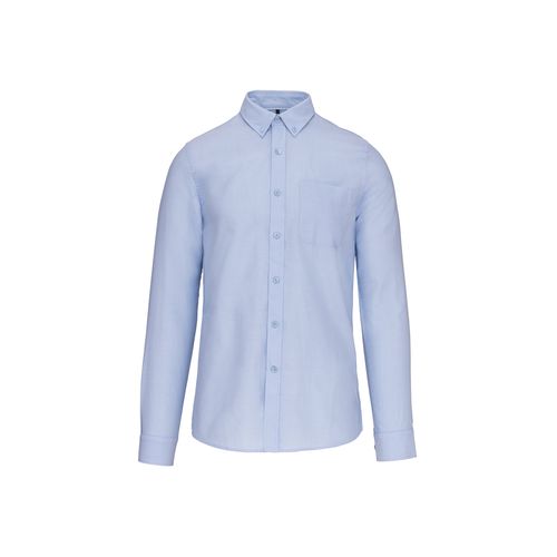 Chemise Oxford lavée manches longues - 11