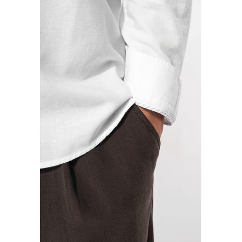 Chemise Oxford lavée manches longues thumbnail 7
