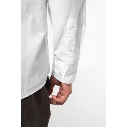 Chemise Oxford lavée manches longues thumbnail 6