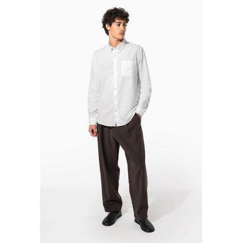 Chemise Oxford lavée manches longues thumbnail 9
