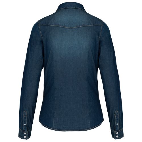 Chemise denim manches longues femme thumbnail 19