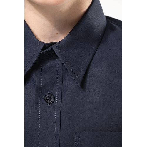 Chemise popeline manches courtes enfant - 4
