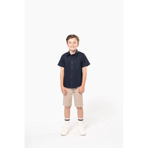 Chemise popeline manches courtes enfant - 6