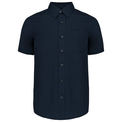 Chemise popeline manches courtes enfant - 10