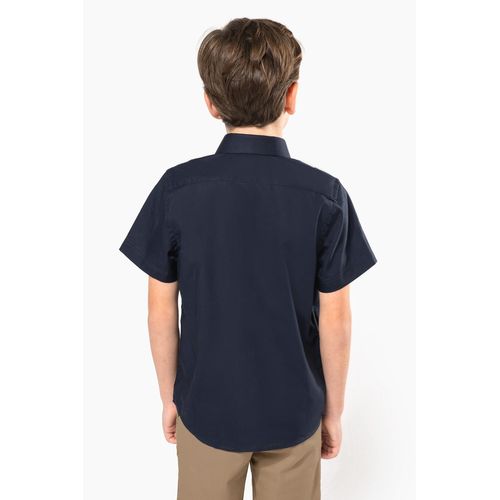 Chemise popeline manches courtes enfant - 2