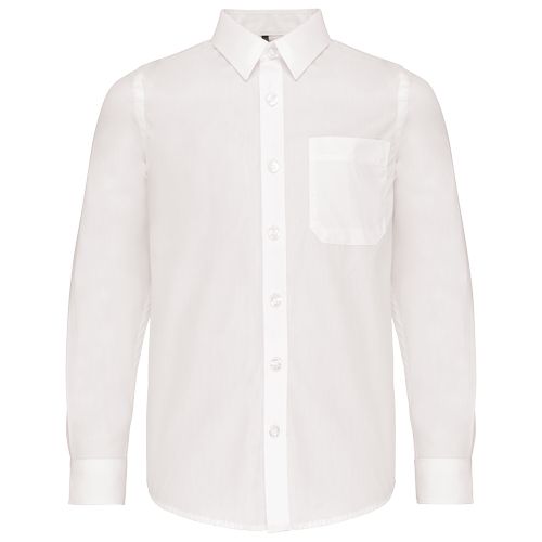 Chemise popeline manches longues enfant thumbnail 10