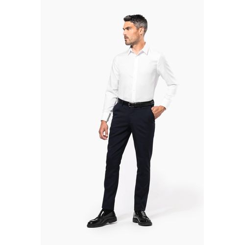 Chemise ajustée manches longues sans repassage - 4