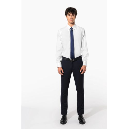 Chemise ajustée manches longues sans repassage thumbnail 8