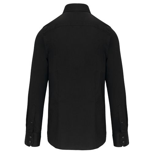 Chemise coton / élasthanne manches longues homme - 10