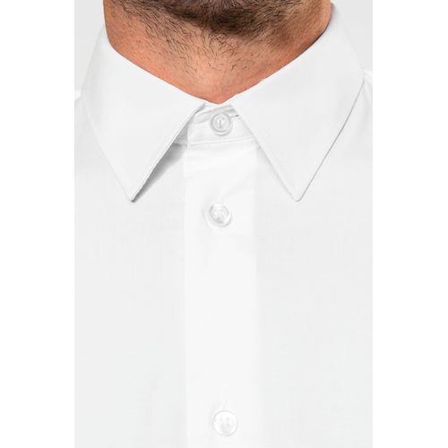 Chemise coton / élasthanne manches longues homme - 8