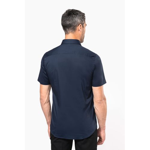 Chemise coton / élasthanne manches courtes - 2