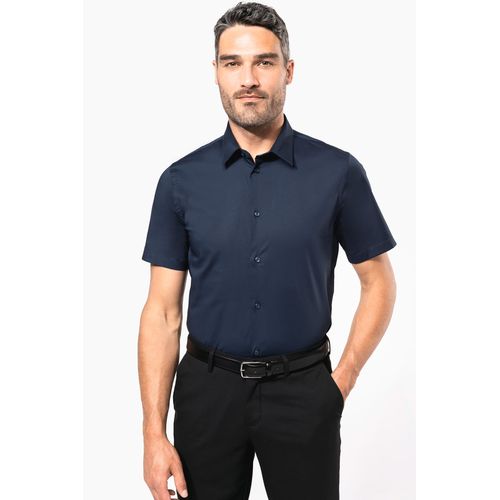 CAMISA STRECH MANGA CORTA HOMBRE