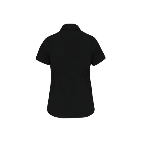 Chemise coton / élasthanne manches courtes femme - 13