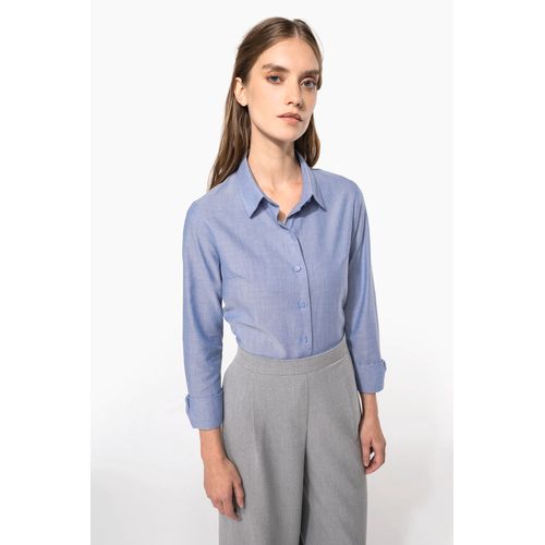 Chemise Oxford manches longues femme