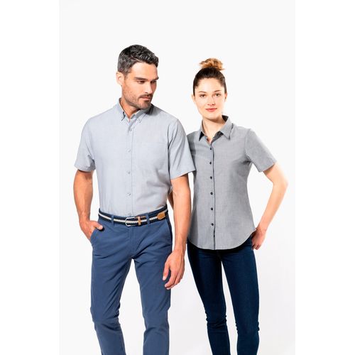 Chemise Oxford manches courtes - 6