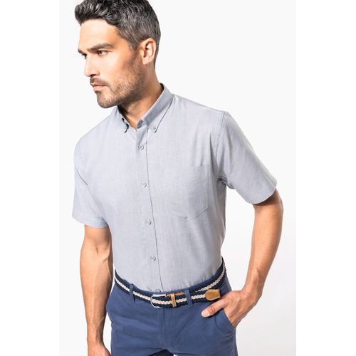 Chemise Oxford manches courtes - 3