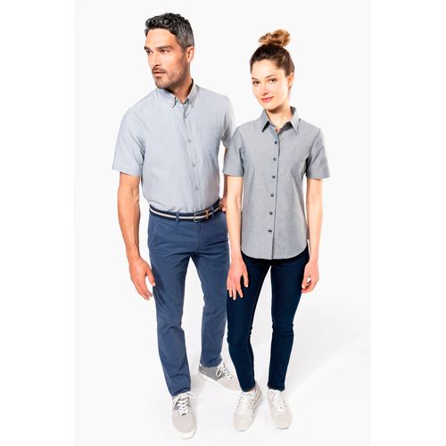 Chemise Oxford manches courtes femme - 7