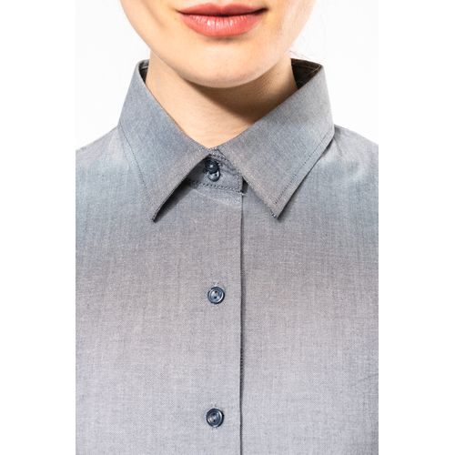 Chemise Oxford manches courtes femme - 8