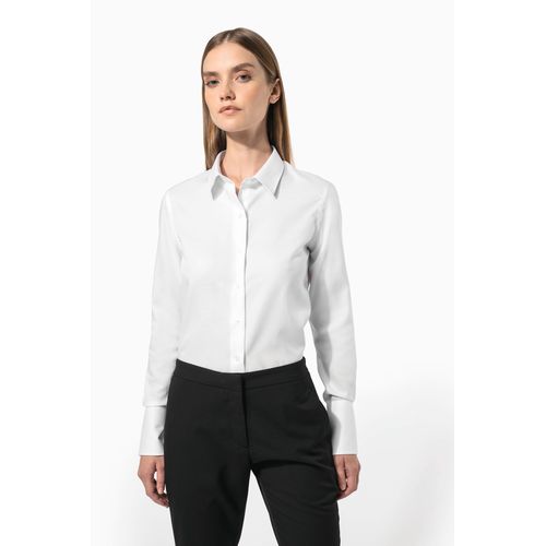 Chemise manches longues sans repassage femme