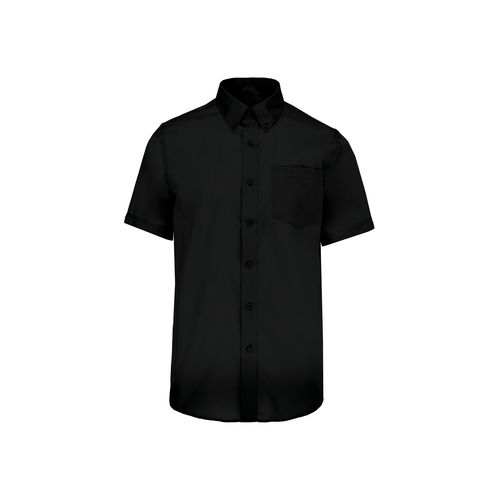 Chemise micro-sergé manches courtes sans repassage - 11