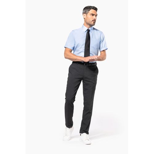 Chemise micro-sergé manches courtes sans repassage - 5