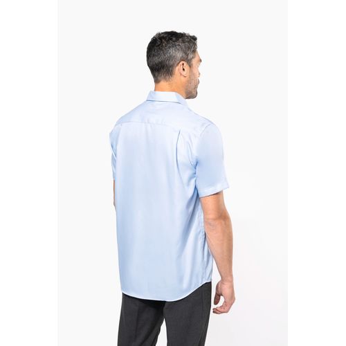 Chemise micro-sergé manches courtes sans repassage - 2