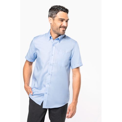 CAMISA MICRO SARGA NO-PLANCHA MANGA CORTA HOMBRE
