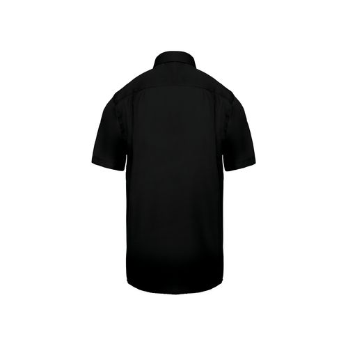Chemise micro-sergé manches courtes sans repassage - 11