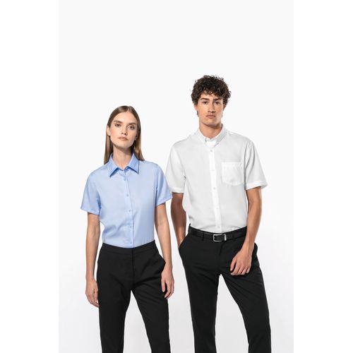 Chemise micro-sergé manches courtes sans repassage thumbnail 9